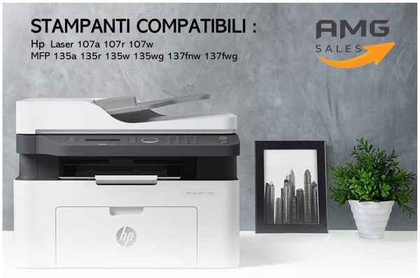 Toner Compatibili per HP 106A W1106A (1 Nero)