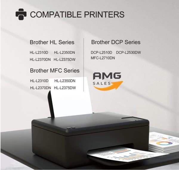 Cartuccia Toner Compatibile con Brother TN2420 (2 Nero)
