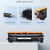 Toner Compatibili con HP 44A CF244A(Nero, 2-Pack)