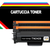 Cartuccia Toner Compatibile con Brother TN2420 (2 Nero)