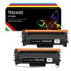 Cartuccia Toner Compatibile con Brother TN2420 (2 Nero)