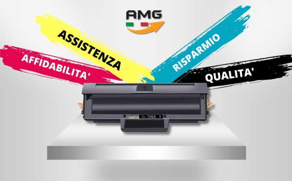 Toner Compatibili per HP 106A W1106A (1 Nero)