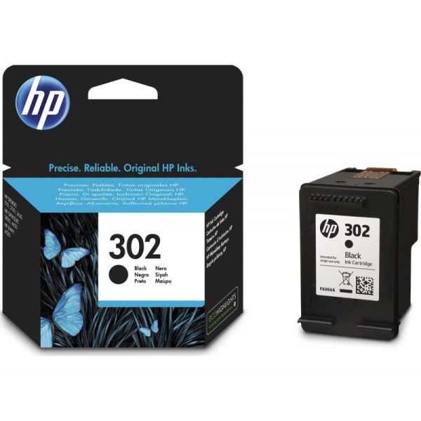 Hp 302 Nero F6U66AE Originale