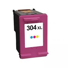 Hp 304XL N9K07AE Colori Compatibile per DeskJet 2620 e 2630, Deskjet 3720, 3730,