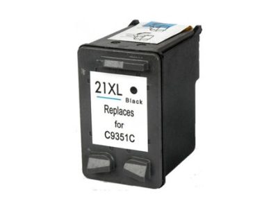 HP 21XL C9351CE Nero Compatibile per Deskjet D1530, D1560, D2360, D2460, F2290,