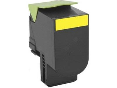 Lexmark CS/CX317 Giallo Toner Compatibile per CS 417dn, CS 517de, CX 417de