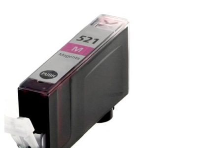 Canon CLI 521 Magenta Cartuccia compatibile per Ip3600 IP4600 MP540 MP620 630