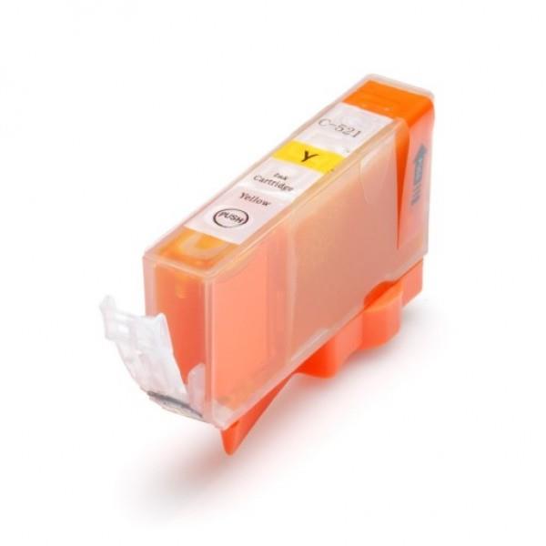 Canon CLI 521 Giallo Cartuccia Compatibile per Ip3600 IP4600 MP540 MP620 630