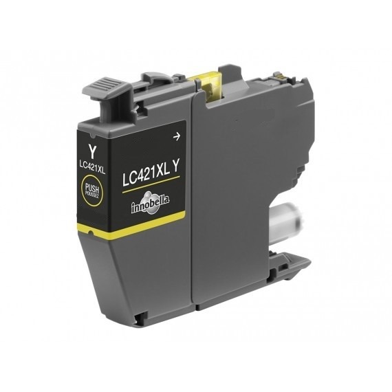 Brother LC421XL Giallo Cartuccia Compatibile per DCP-J1050DW,J1140DW,MFC-J1010D