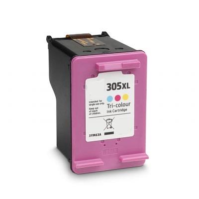 Hp 305XL Colori 3YM63AE Compatibile per HP DeskJet Serie 2700, 4100, ENVY Serie