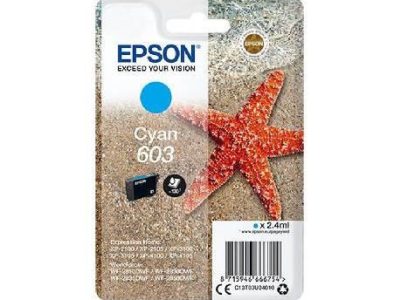 Epson T603 Ciano C13T03U24010 Cartuccia Originale