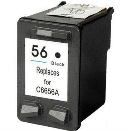 Hp N.56 C6656A Nero Cartuccia Compatibile per HP Desk Jet 450 5150 5550