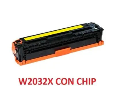 Hp W2032X Giallo Toner Compatibile CON CHIP per LaserJet Pro M454 ,M479
