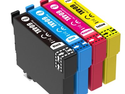 Box Epson T604XL 1x Nero Ciano Magenta Giallo Compatibili XP-2205, 3200, WF2910