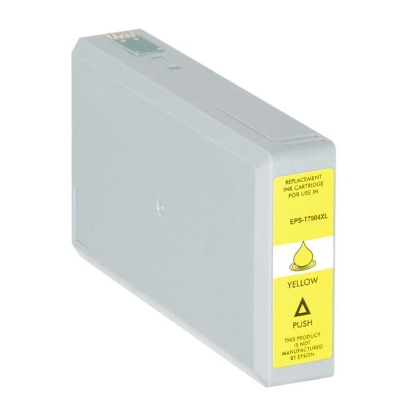 Epson T7904 Giallo Cartuccia Compatibile per WF-4630, WF-4640, WF-5110, WF-5190,