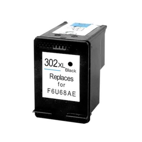 HP 302XL F6U68AE Nero Compatibile per DeskJet 1110, 2130 e 3630, HP OfficeJet 38