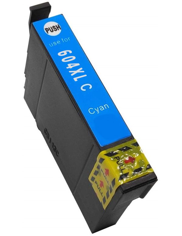 Epson T604XL Ciano Cartuccia Compatibile  per XP-2205,3200,WF-2910,2930,2935
