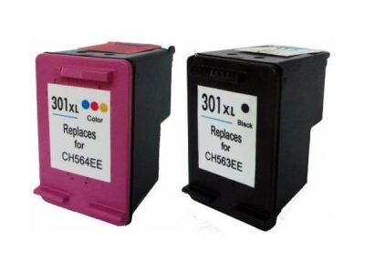 HP 301XL Nero e Color Compatibile per DeskJet 1050, 2540 e 3050, OfficeJet 2620,