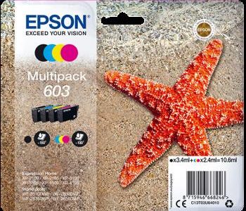 Epson Multipack 4-colours T603 Ink C13T03U64010