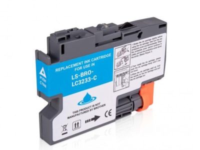 Brother LC3233 Ciano Cartuccia Compatibile per DCP-J1100DW MFC-J1300DW