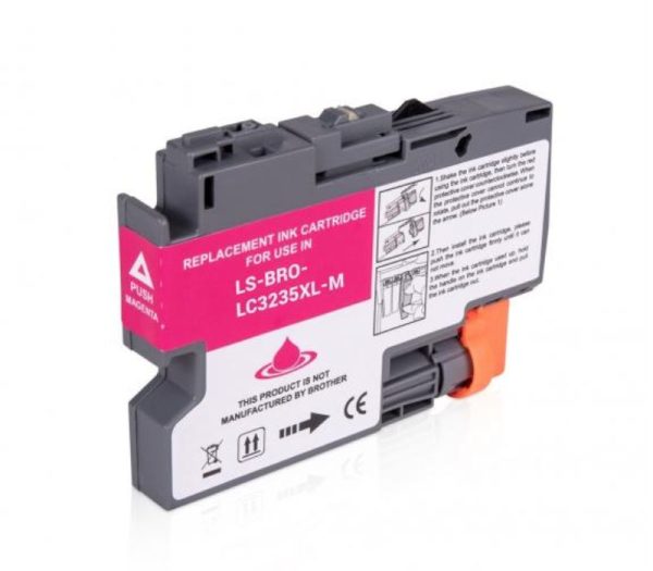 Brother LC3235XL Magenta Cartuccia Compatibile per DCP-J1100DW MFC-J1300DW