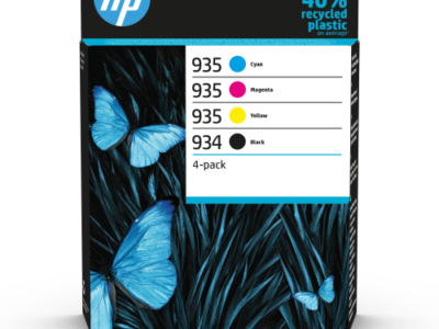 HP 934 Black 935 CMY Originali confezione 4 pz 6ZC72AE