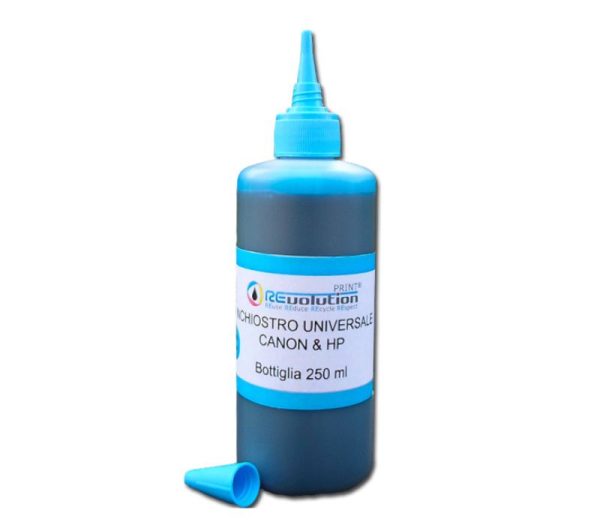 INCHIOSTRO UNIVERSALE 250 ml CIANO