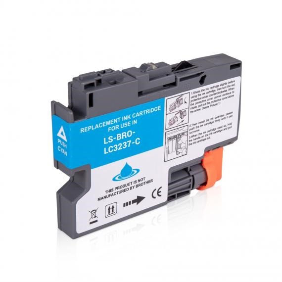 Brother LC3237 Ciano Cartuccia Compatibile per MFC-J5945DW J6947 HL-J6000DW