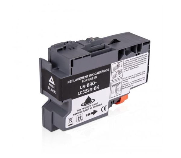 Brother LC3233 Nero Cartuccia Compatibile per DCP-J1100DW MFC-J1300DW