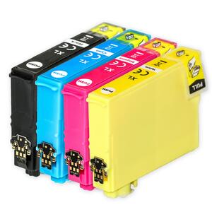 Epson T502XL Box 4 colori Cartucce Compatibili per WF-2860,2865,XP-5100,5105