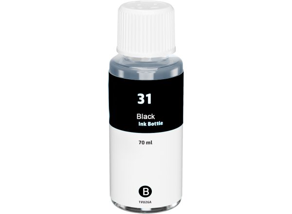 Inchiostro Ecotank Nero Compatibile per Hp 550,655,315,555,570,655,455,457