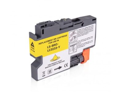 Brother LC3233 Giallo Cartuccia Compatibile per DCP-J1100DW MFC-J1300DW