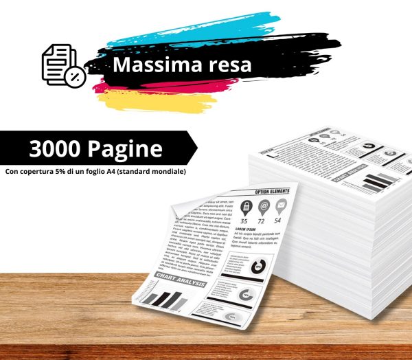 TN2510XL CON CHIP Toner alta capacità 3000 pagine