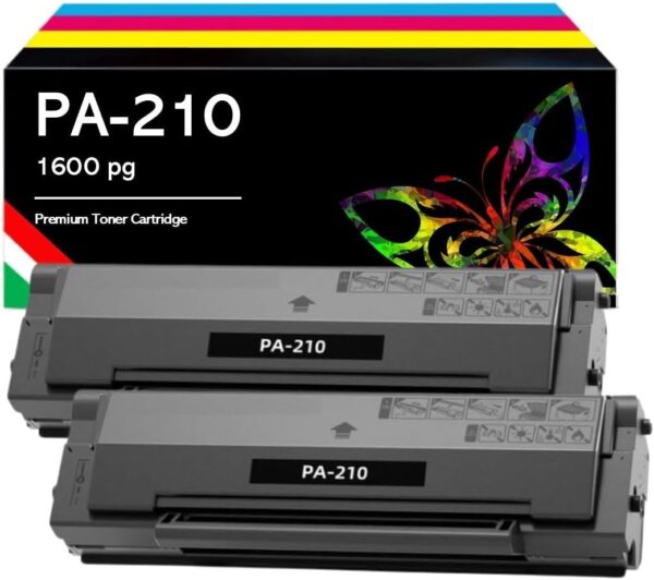 AMG Sales PA-210 toner nero compatibile per Pantum — confezione 2 pezzi